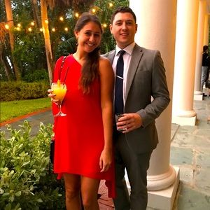 One shoulder BCBG dress